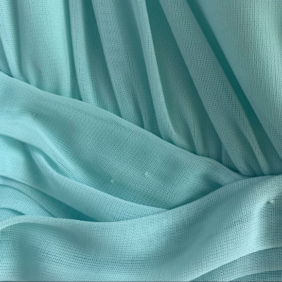 David’s Bridal Mint Bridesmaid Dress | Women’s 0/ Junior 14 - Picture 7 of 15